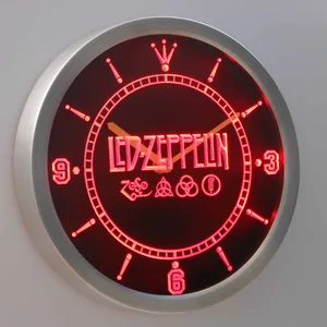 Led Zeppelin LED Neon Wall Clock