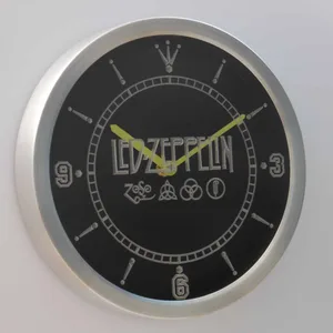 Led Zeppelin LED Neon Wall Clock