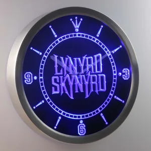 Lynyrd Skynyrd LED Neon Wall Clock