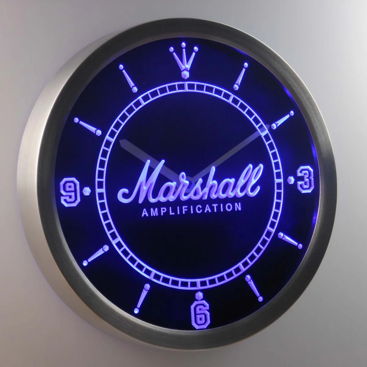 Marshall Amplification LED Neon Wall Clock