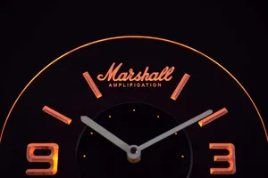 Marshall Modern LED Neon Wall Clock