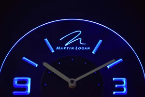 Martin Logan Modern LED Neon Wall Clock
