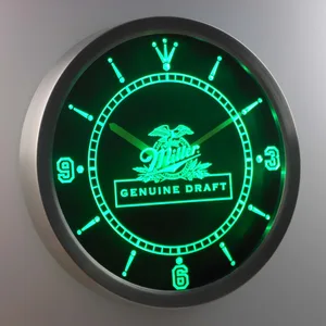 Miller Genuine Draft LED Neon Wall Clock
