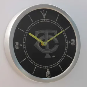 Minnesota Twins LED Neon Wall Clock
