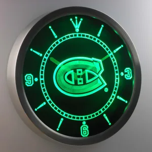 Montreal Canadiens LED Neon Wall Clock