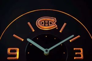 Montreal Canadiens Modern LED Neon Wall Clock