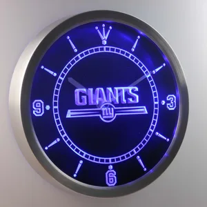 New York Giants LED Neon Wall Clock