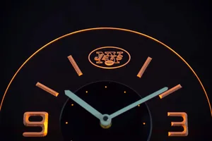 New York Jets Modern LED Neon Wall Clock