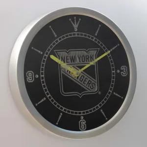 New York Rangers LED Neon Wall Clock