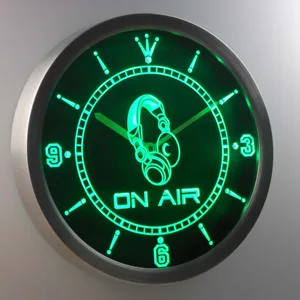 On Air LED Neon Wall Clock
