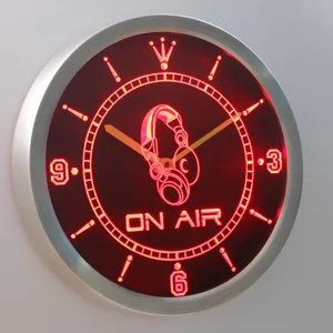 On Air LED Neon Wall Clock