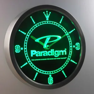 Paradigm LED Neon Wall Clock
