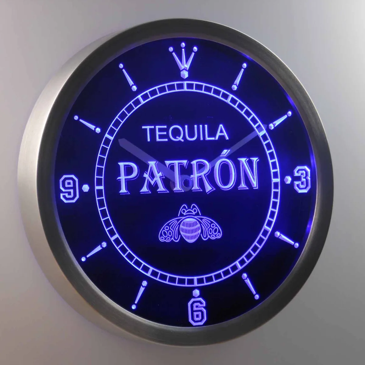 Patron LED Neon Wall Clock