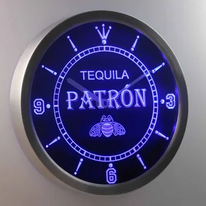 Patron LED Neon Wall Clock