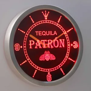 Patron LED Neon Wall Clock