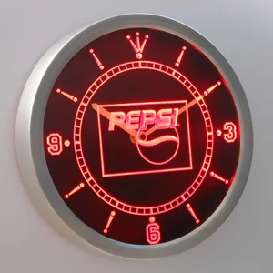 Pepsi LED Neon Wall Clock