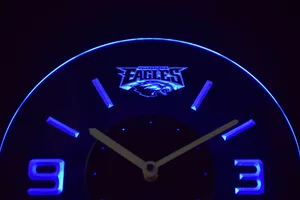 Philadelphia Eagles Modern LED Neon Wall Clock