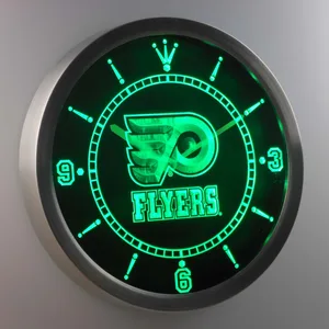 Philadelphia Flyers LED Neon Wall Clock