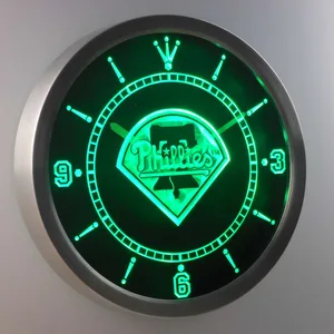 Philadelphia Phillies LED Neon Wall Clock