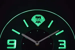 Philadelphia Phillies Modern LED Neon Wall Clock