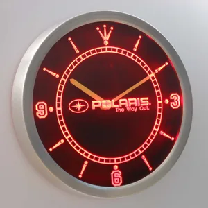 Polaris LED Neon Wall Clock