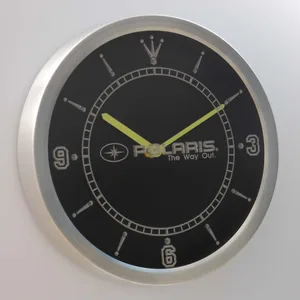 Polaris LED Neon Wall Clock