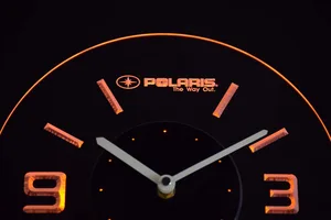 Polaris Modern LED Neon Wall Clock