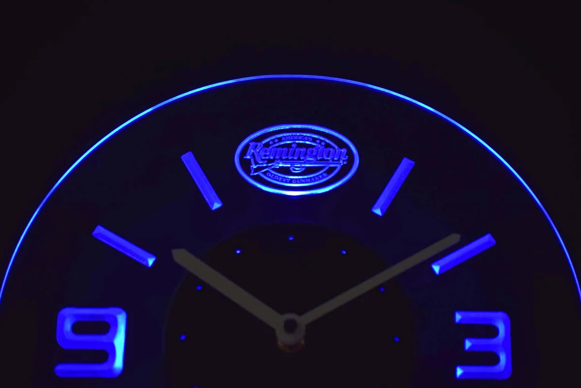 Remington Modern LED Neon Wall Clock
