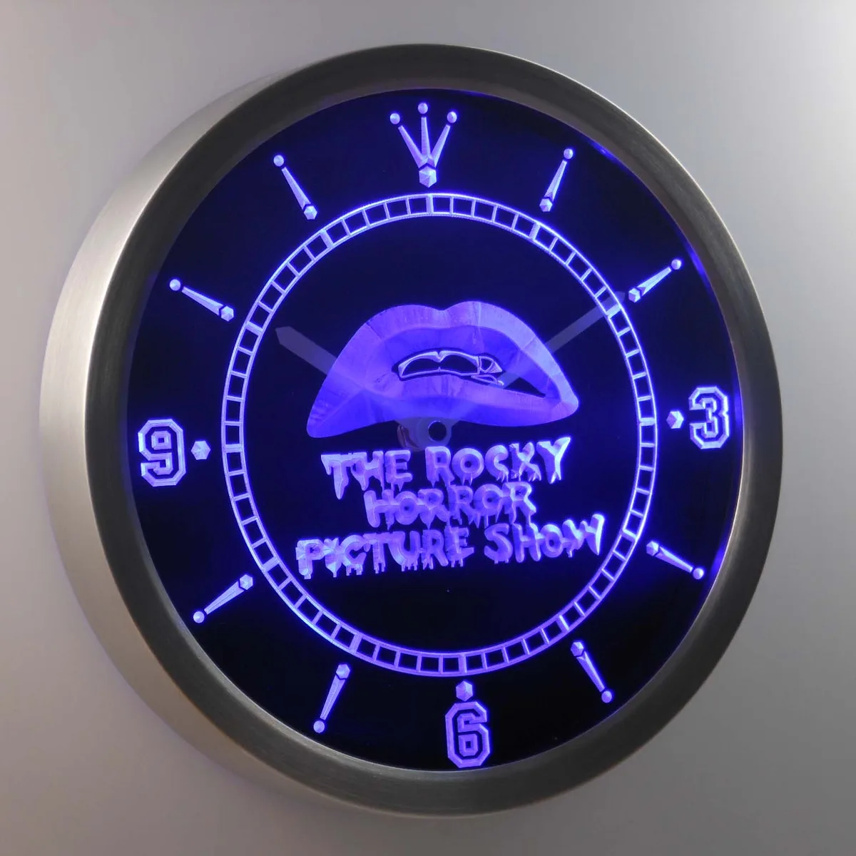Rocky Horror Picture Show LED Neon Wall Clock