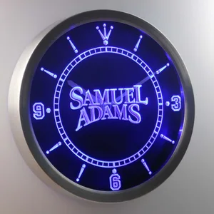 Samuel Adams   LED Neon Wall Clock