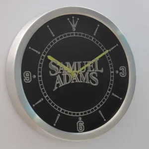 Samuel Adams   LED Neon Wall Clock