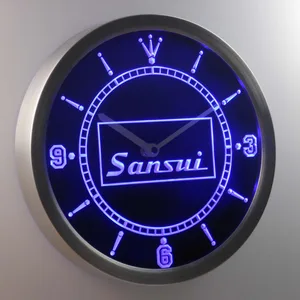 Sansui LED Neon Wall Clock