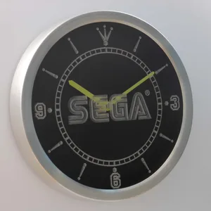 Sega LED Neon Wall Clock
