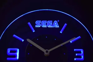 Sega Modern LED Neon Wall Clock