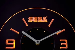 Sega Modern LED Neon Wall Clock