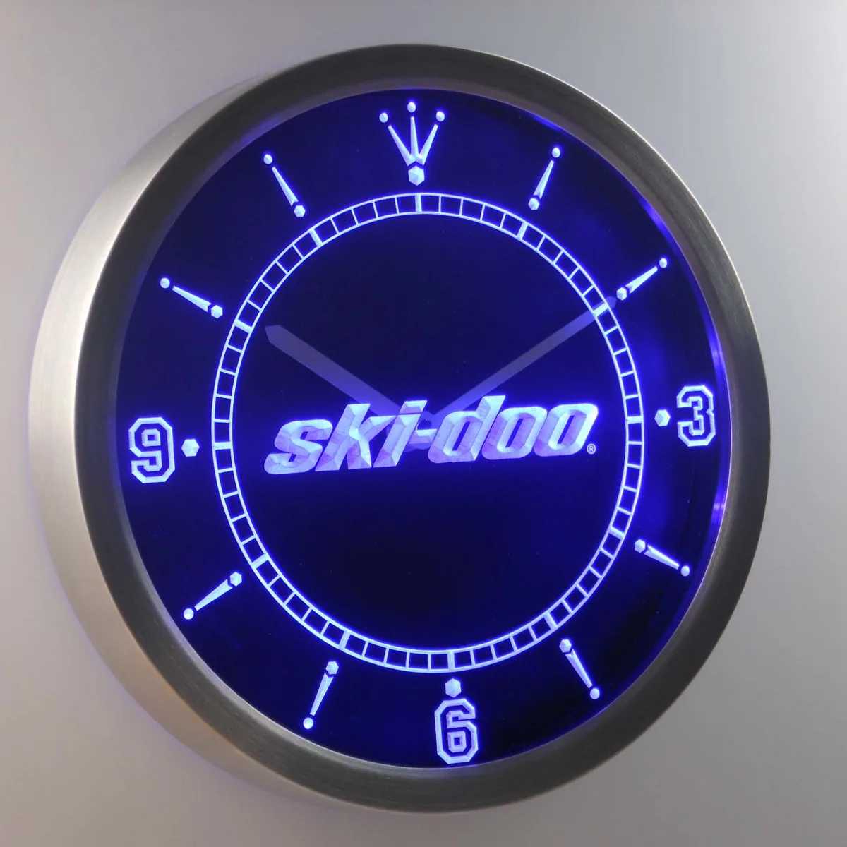Ski Doo LED Neon Wall Clock