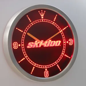 Ski Doo LED Neon Wall Clock