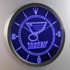 St. Louis Blues LED Neon Wall Clock