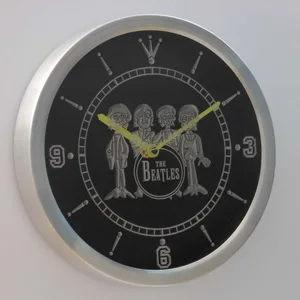The Beatles Drum LED Neon Wall Clock
