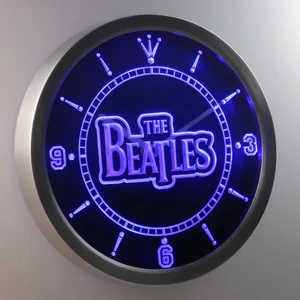 The Beatles LED Neon Wall Clock