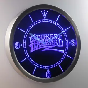 The Dukes Of Hazzard   LED Neon Wall Clock