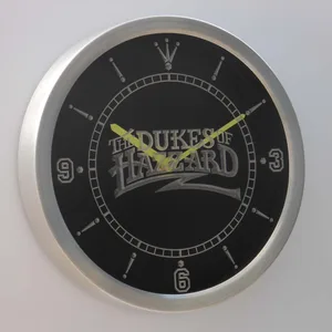 The Dukes Of Hazzard   LED Neon Wall Clock