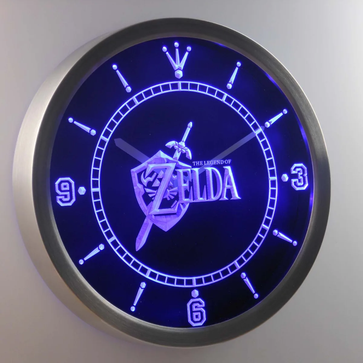 The Legend of Zelda LED Neon Wall Clock