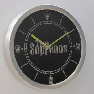 The Sopranos LED Neon Wall Clock