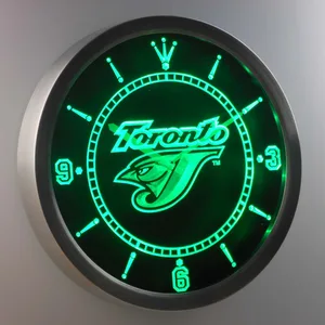 Toronto Blue Jays LED Neon Wall Clock