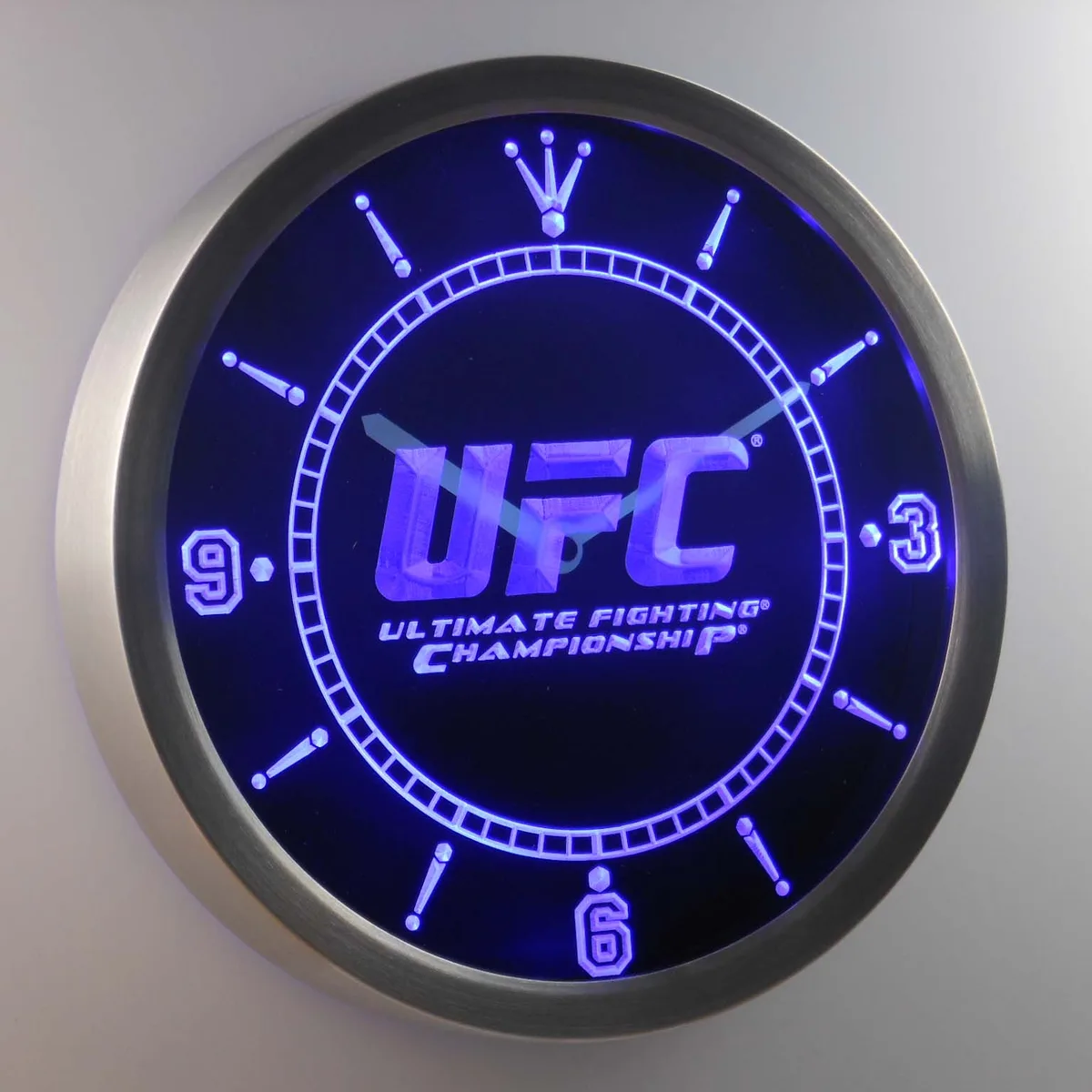 UFC Ultimate Fight Championship LED Neon Wall Clock