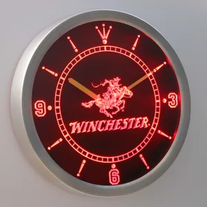 Winchester LED Neon Wall Clock