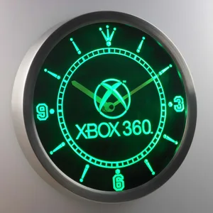 Xbox 360 LED Neon Wall Clock