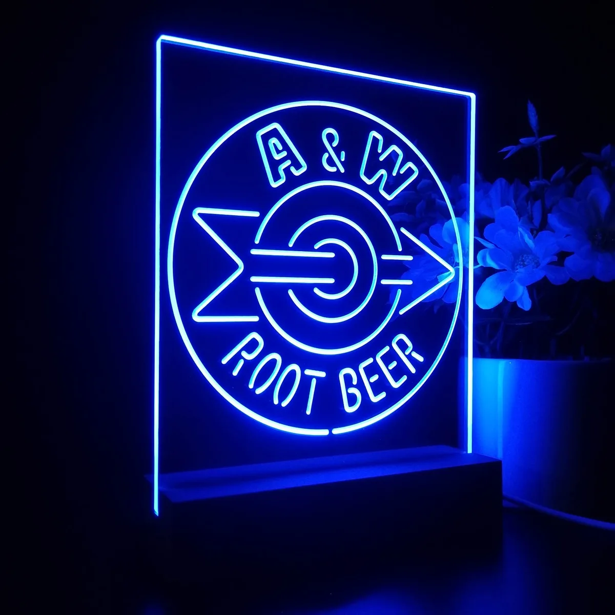 A & W Root Beer LED Desk Light