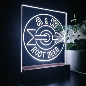 A & W Root Beer LED Desk Light